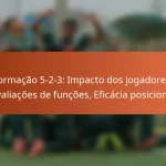 Formação 5-2-3: Impacto dos jogadores, Avaliações de funções, Eficácia posicional